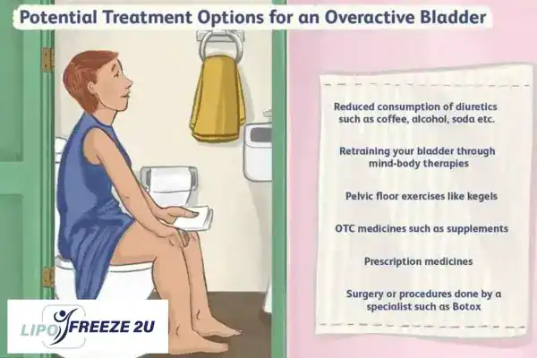 image of woman on toilet because of an overactive bladder Biggleswade