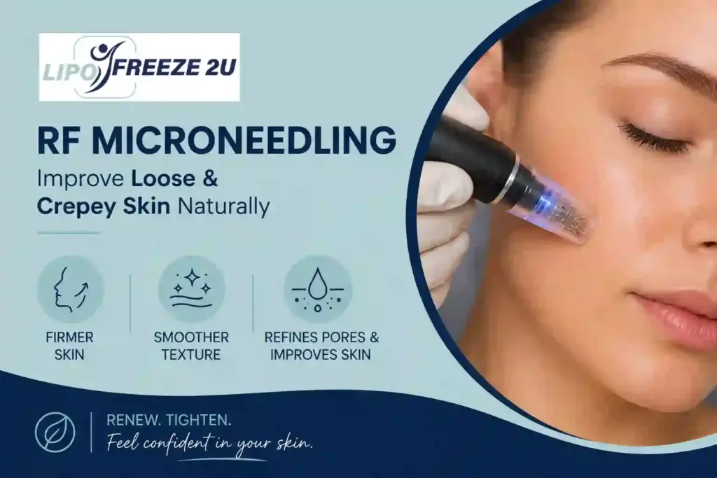 Can RF Microneedling Help Improve Loose and Crepey Skin Biggleswade?